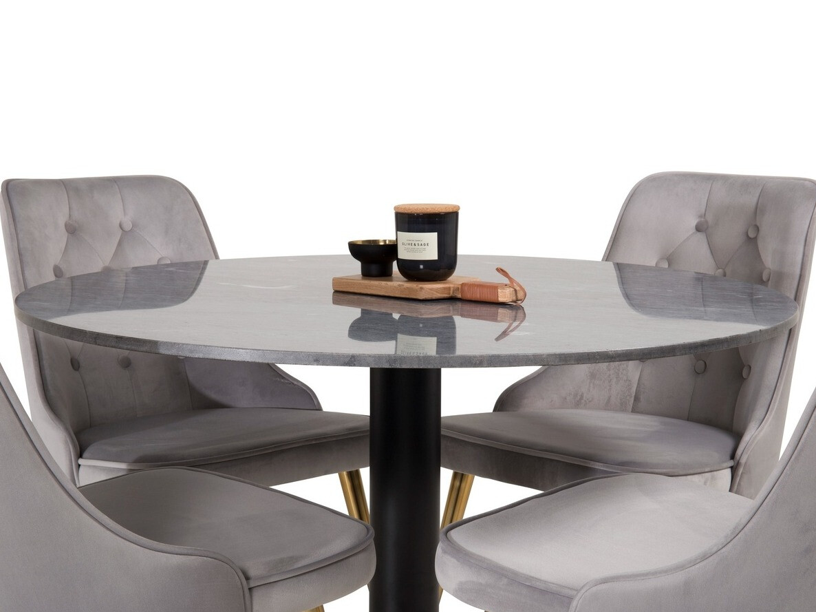 Conjunto para refeições Dallas 1627 (Cinzento)