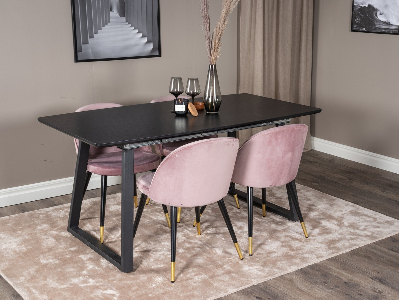 Conjunto para refeições Dallas 1631 (Rosa)