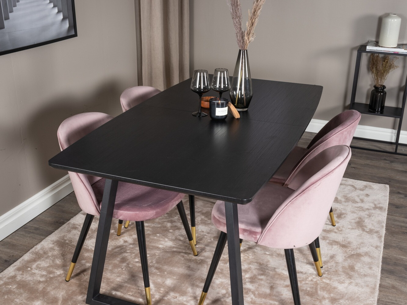 Conjunto para refeições Dallas 1631 (Rosa)