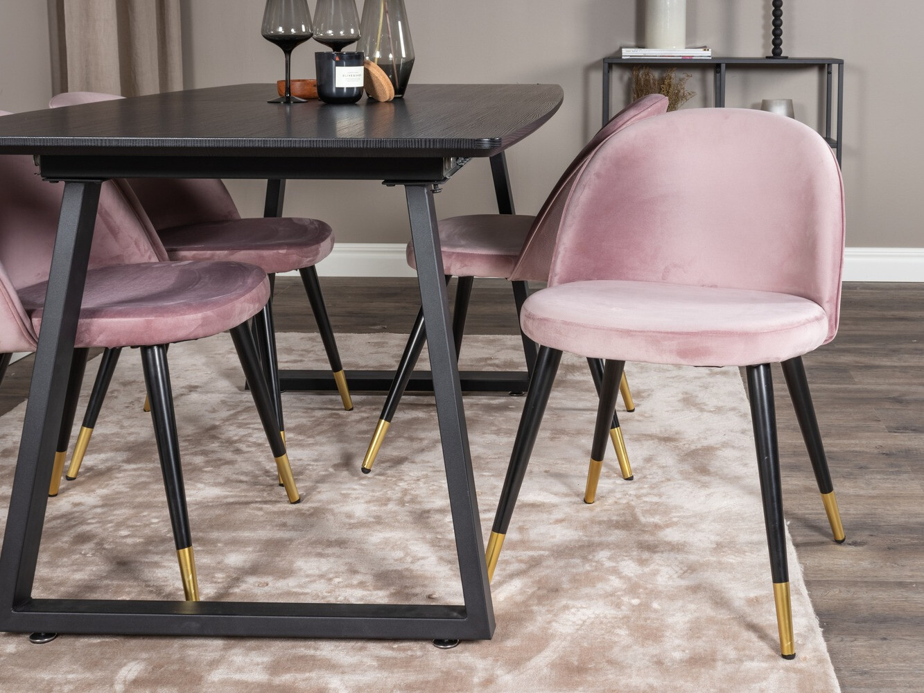 Conjunto para refeições Dallas 1631 (Rosa)