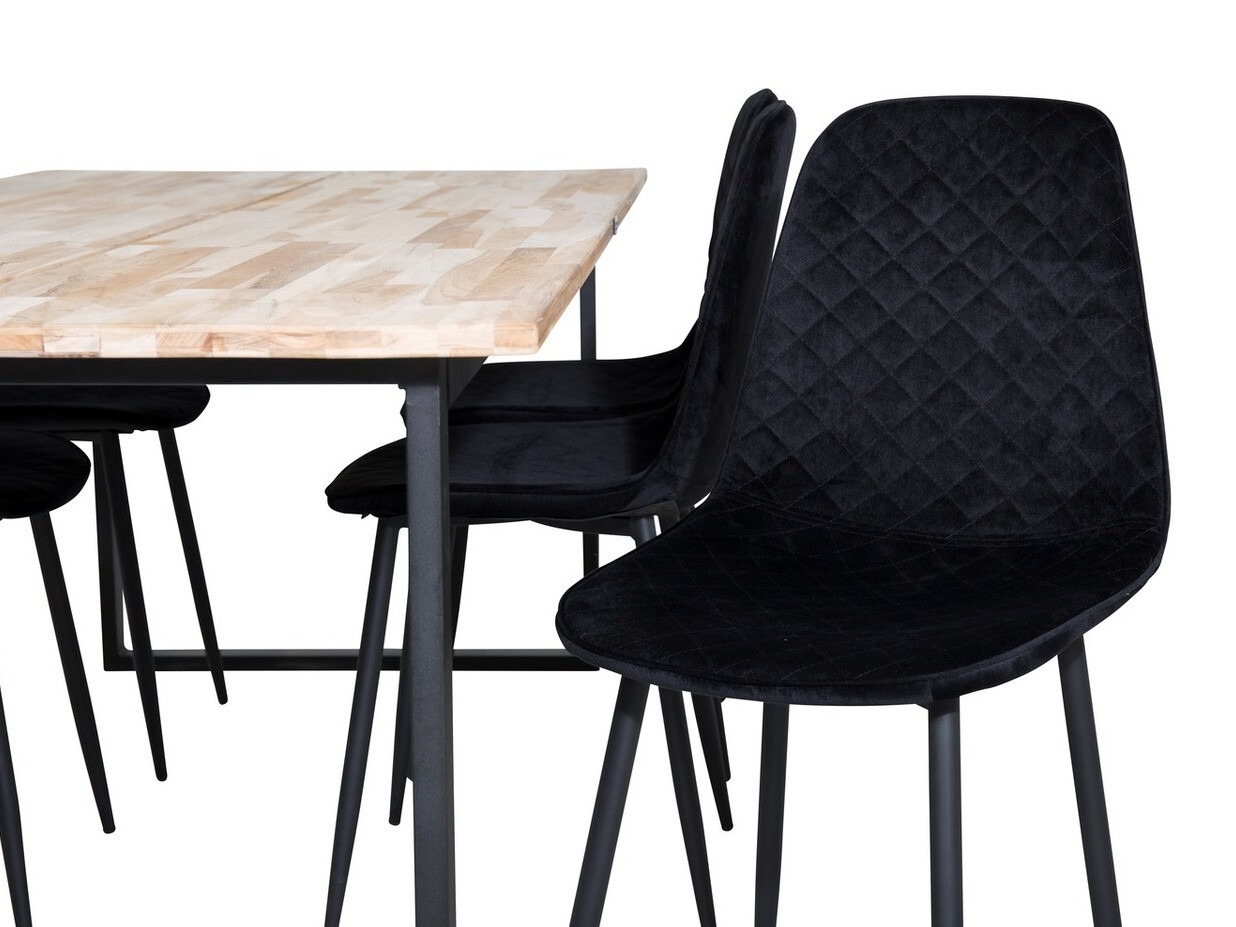 Conjunto para refeições Dallas 1645 (Preto)