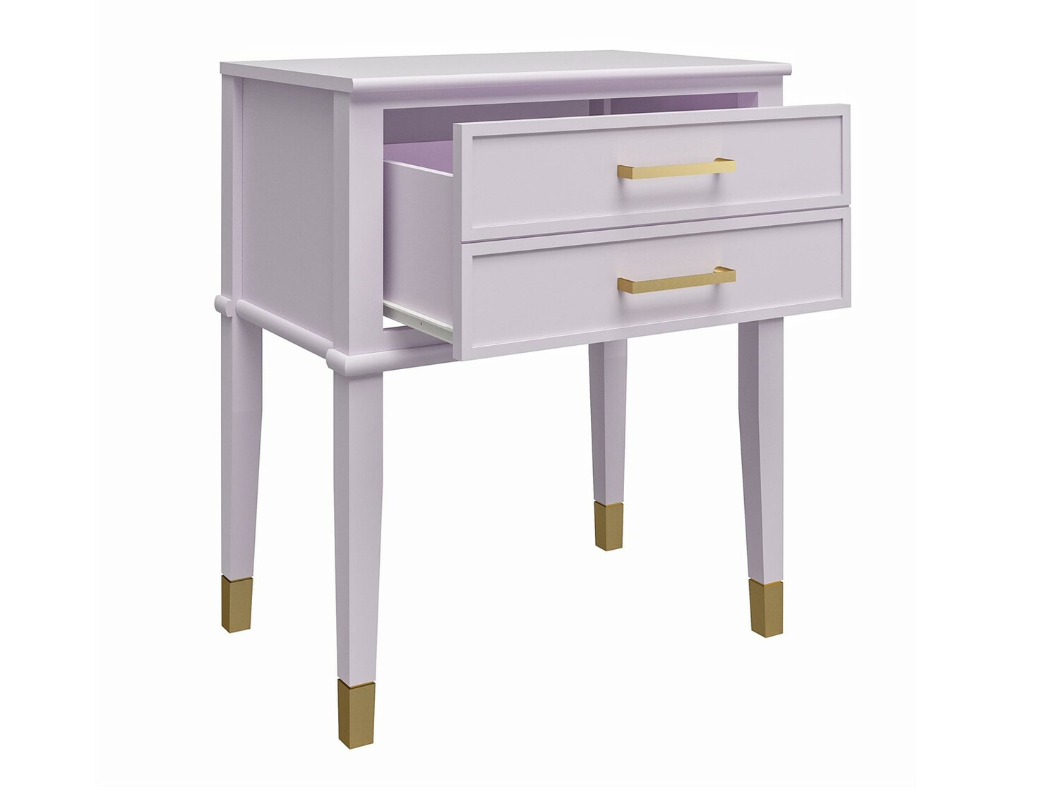 Mesa de cabeceira CosmoLiving by Cosmopolitan Belromu 104 (Roxo)