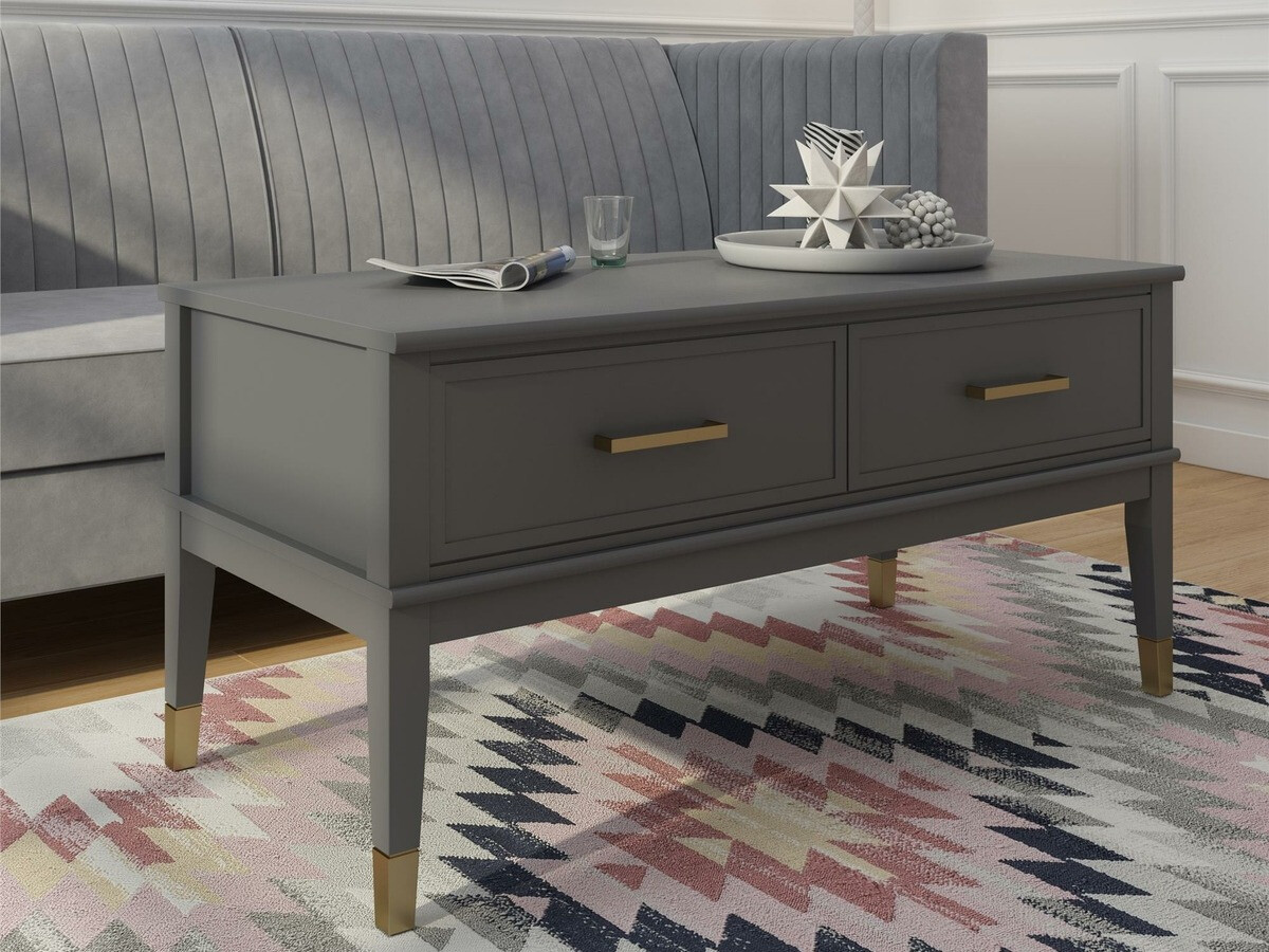 Mesa de centro extensível CosmoLiving by Cosmopolitan Belromu 105 (Grafite)