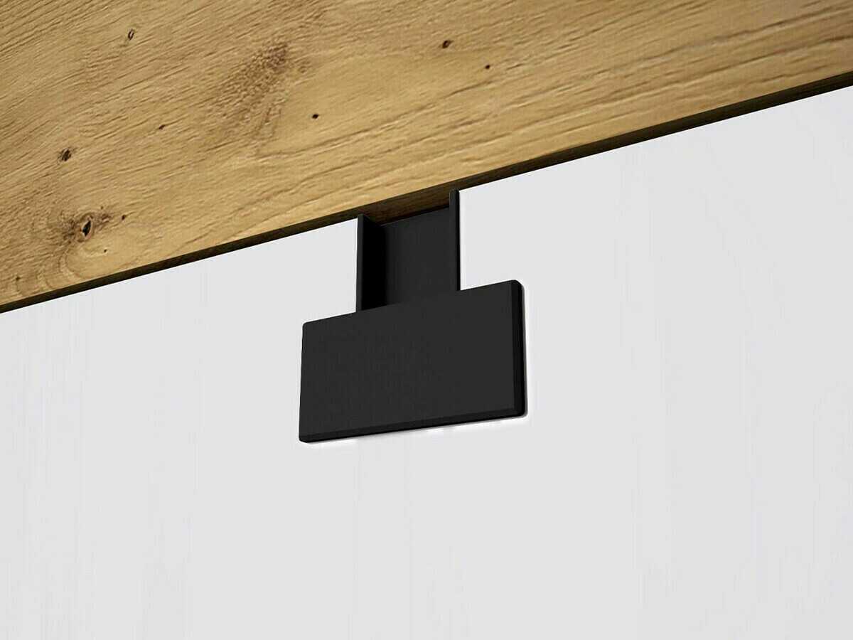 Conjunto de mobiliário Florevi 105 (Mate branco + Carvalho Artisan)