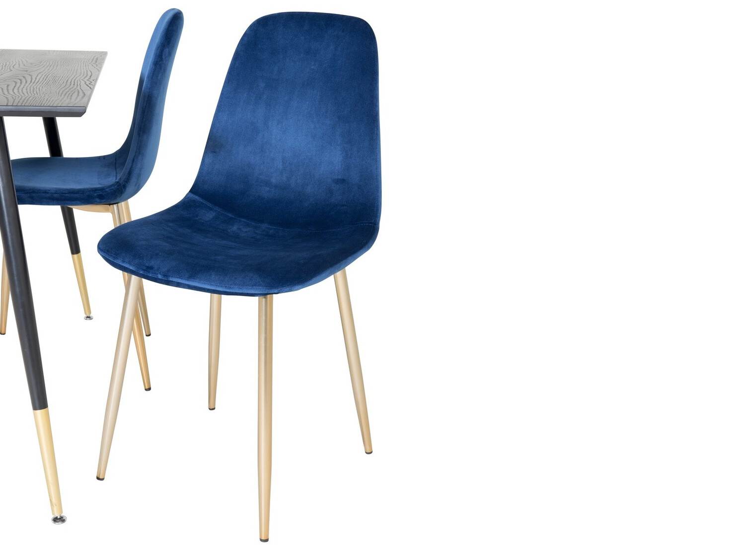 Conjunto para refeições Dallas 1693 (Azul + dourado)