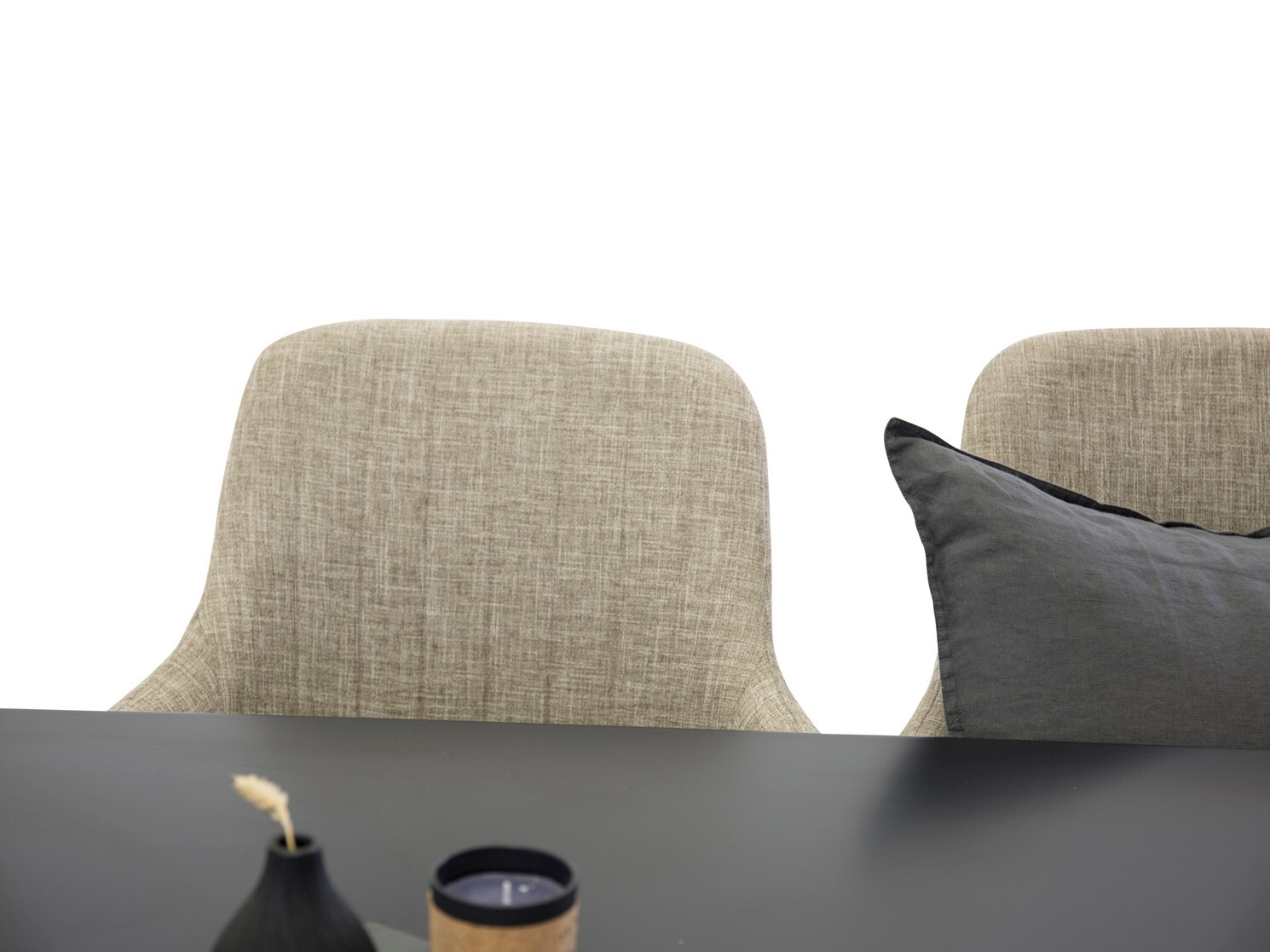 Conjunto para refeições Dallas 2068 (Cinzento claro + Carvalho)