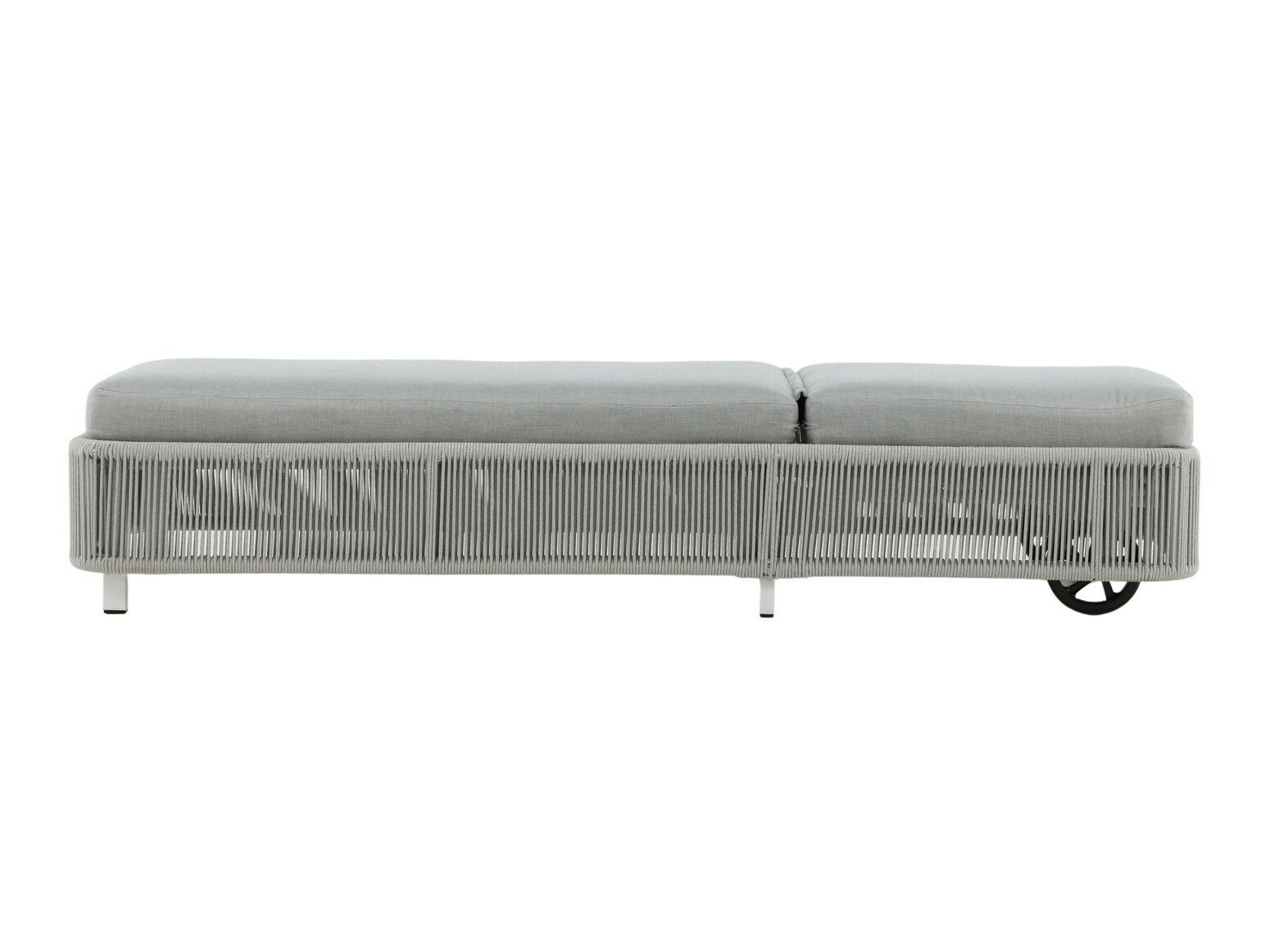 Cadeirão para o exterior Dallas 2320 (Cinzento + Branco)