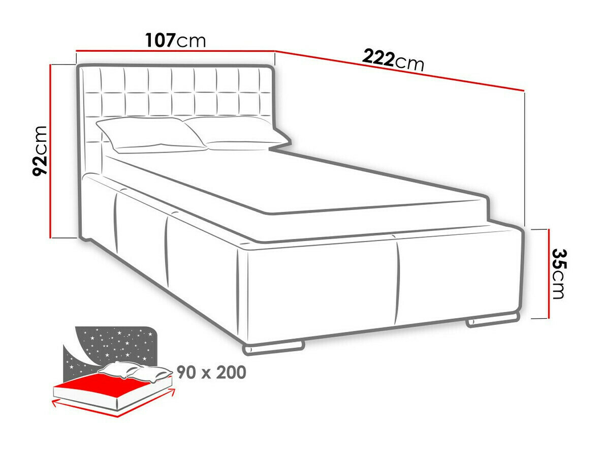 Cama Nota (Suave 030)