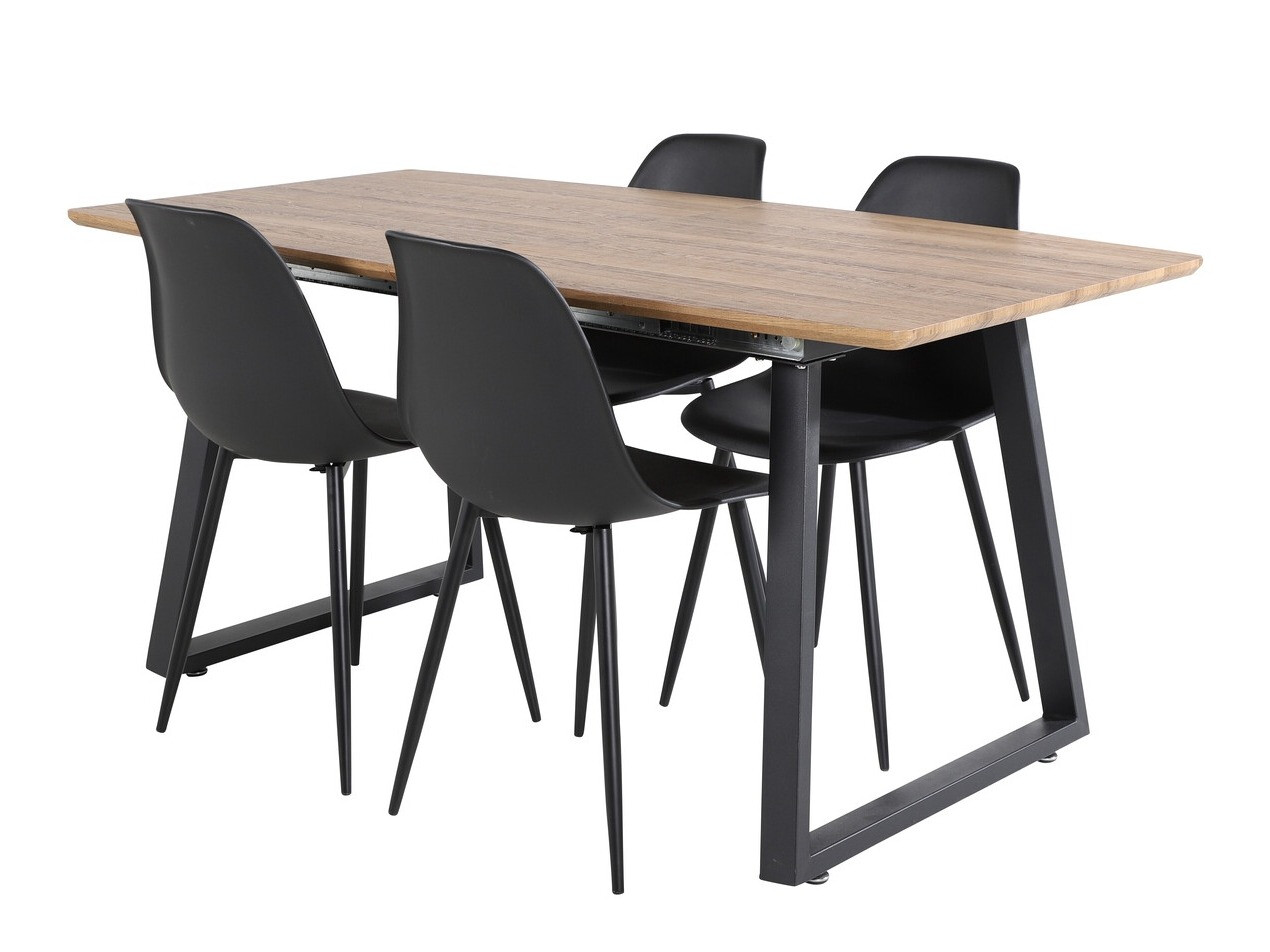 Conjunto para refeições Dallas 329 (Preto)