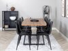 Conjunto para refeições Dallas 331 (Preto)