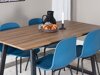 Conjunto para refeições Dallas 333 (Azul + Preto)
