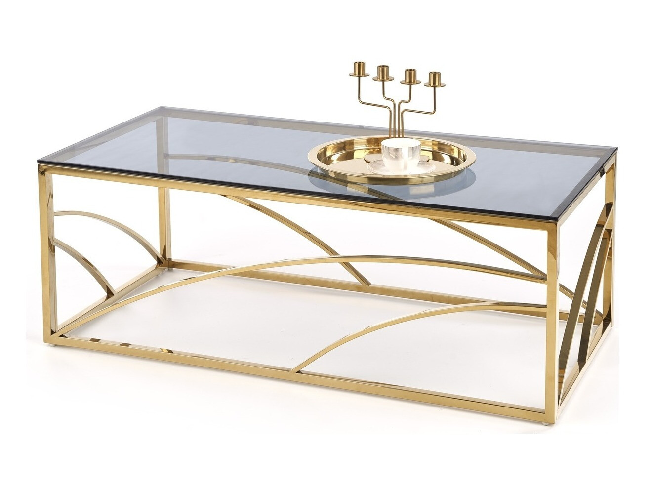 Mesa de centro Houston 988 (Dourado)