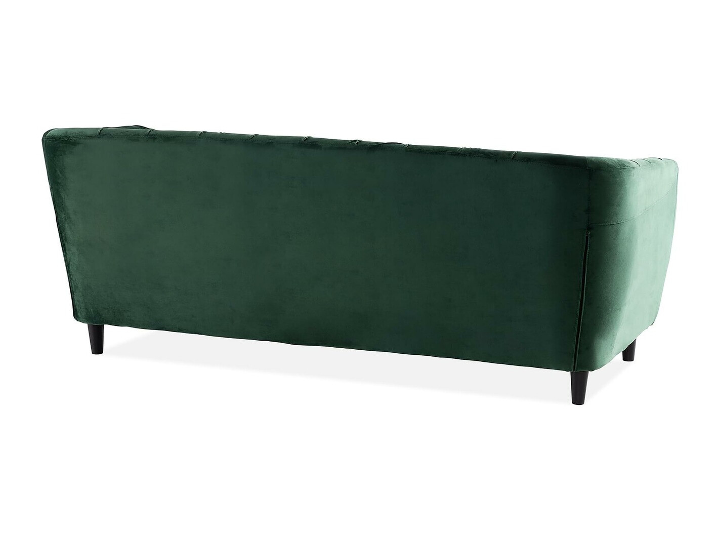 Chesterfield sofá Augusta 164 (Verde escuro)