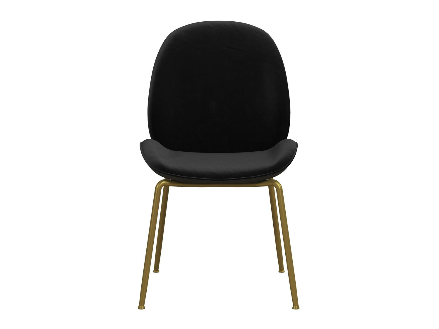 Cadeira Tulsa 717 (Preto + Latão)