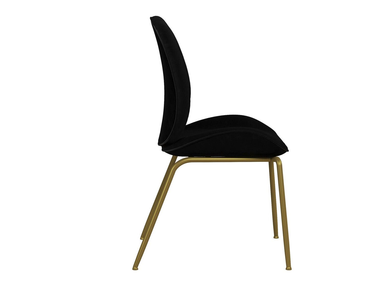 Cadeira Tulsa 717 (Preto + Latão)