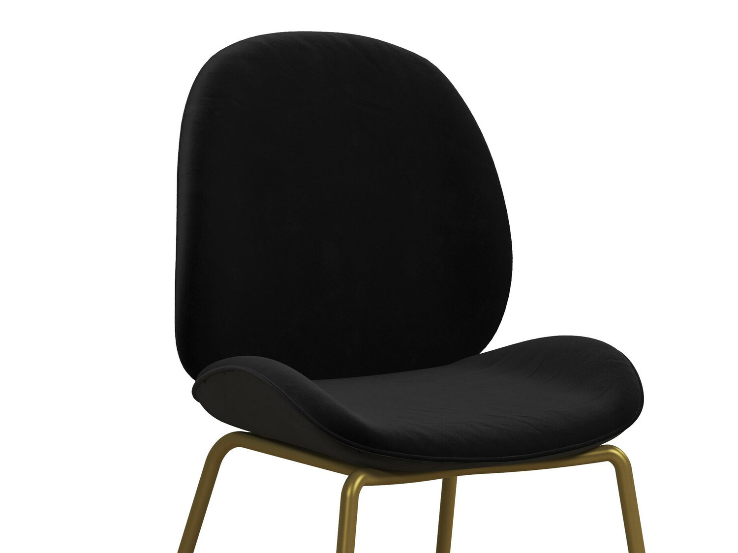Cadeira Tulsa 717 (Preto + Latão)