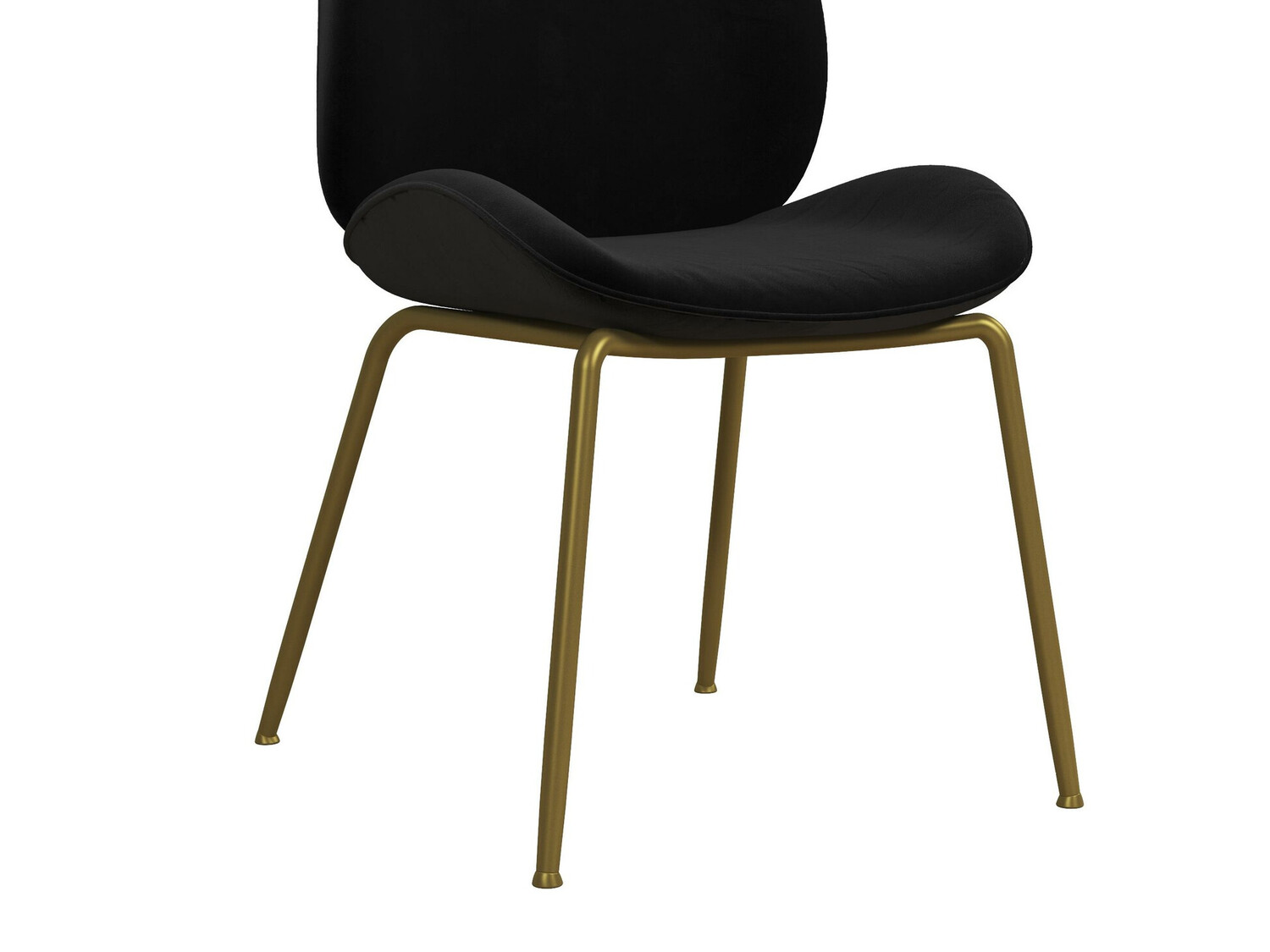 Cadeira Tulsa 717 (Preto + Latão)