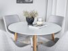 Conjunto para refeições Dallas 299 (Cinzento claro + Branco)