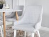 Conjunto para refeições Dallas 299 (Cinzento claro + Branco)