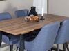 Conjunto para refeições Dallas 334 (Azul + Preto)