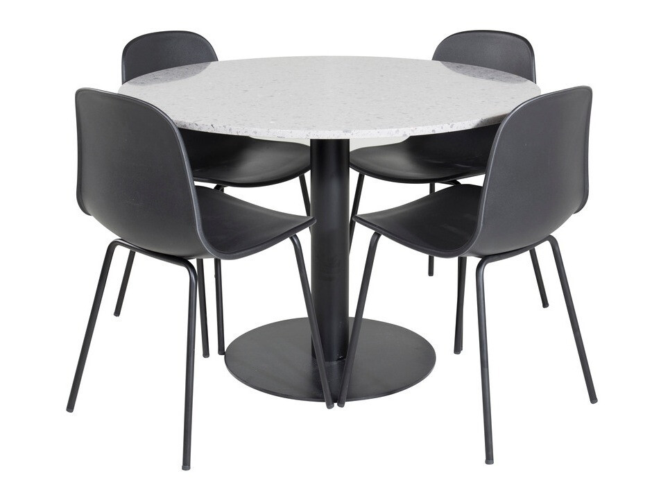 Conjunto para refeições Dallas 1149 (Preto)