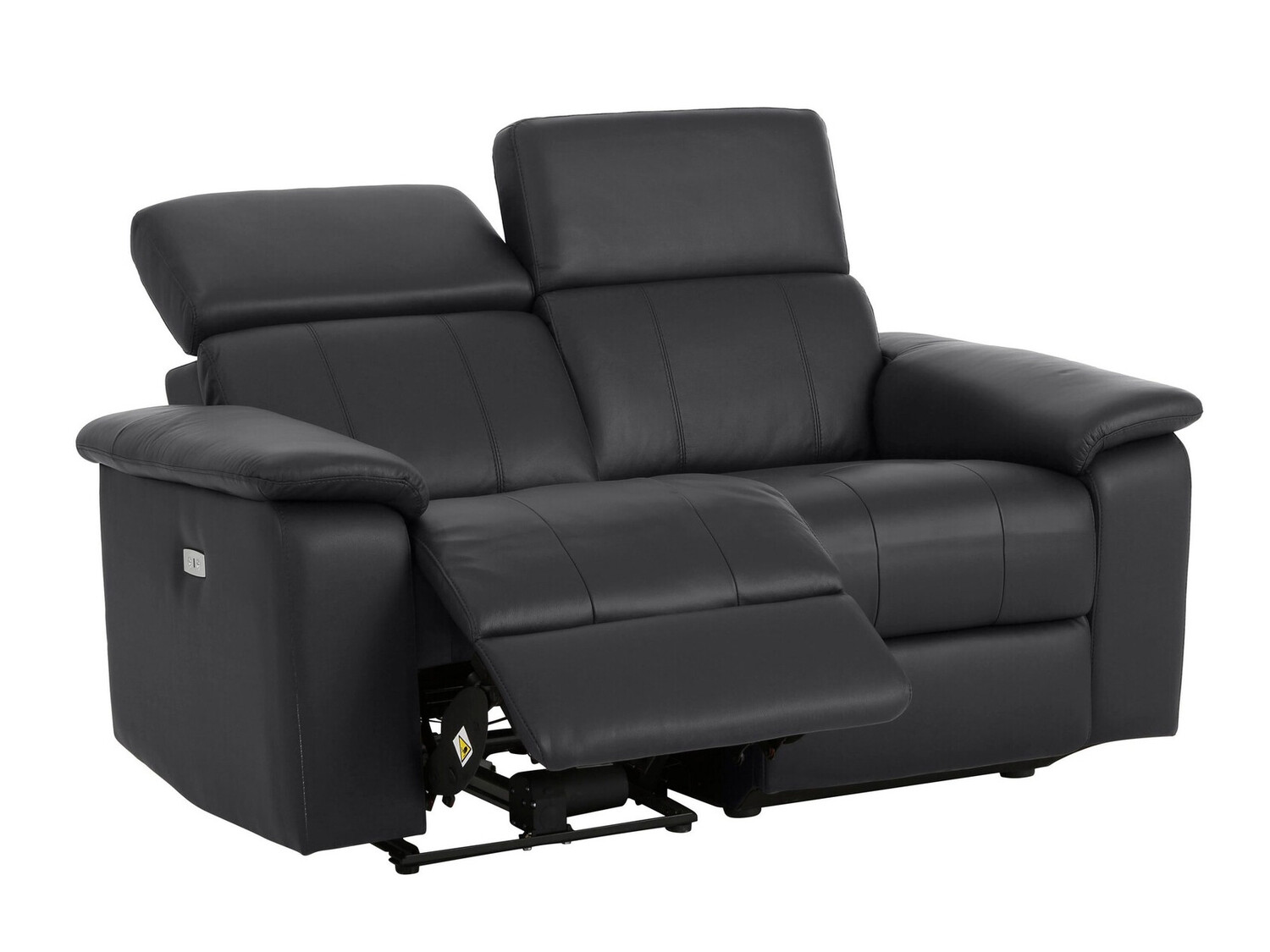 Sofá reclinável Tulsa 408 (Preto)