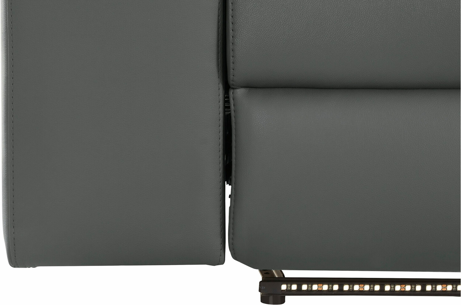 Conjunto de mobiliário com estofo Denton 726 (Cinzento)