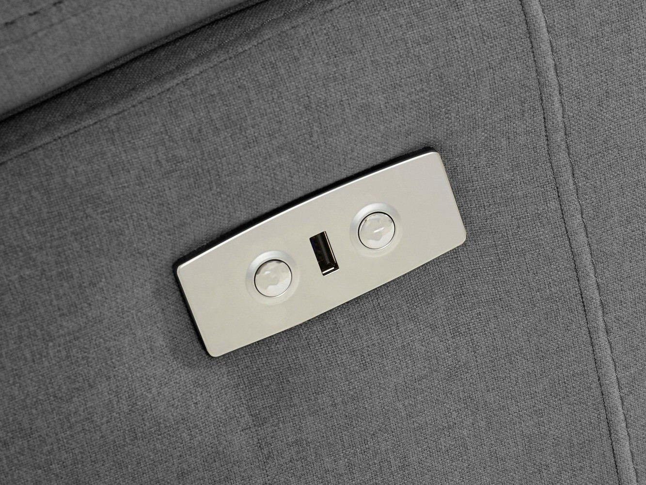 Sofá reclinável Denton 724 (Antracite)