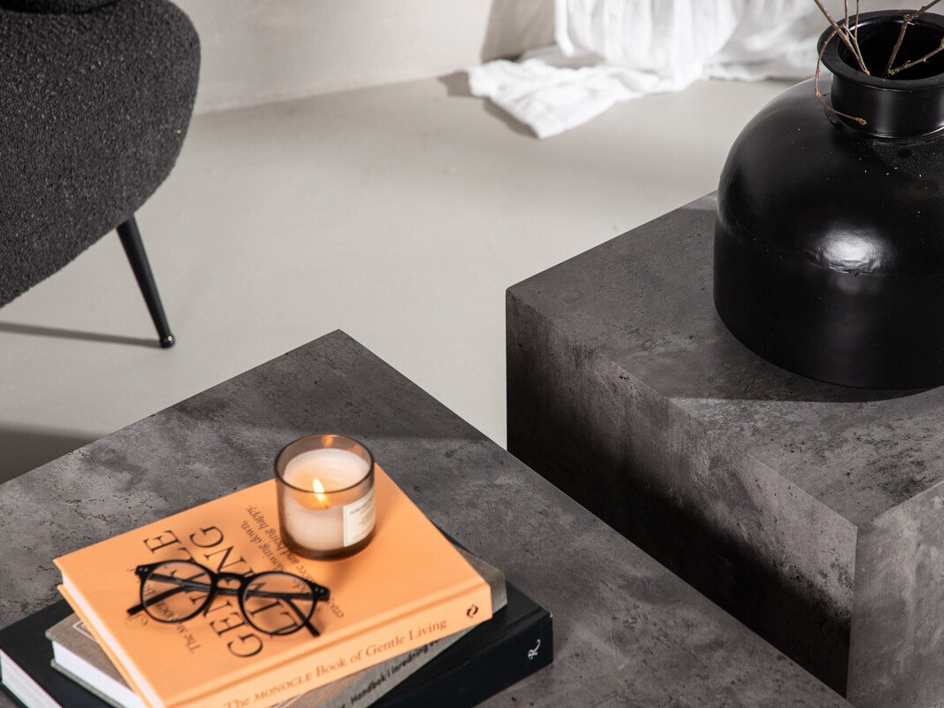 Mesa de apoio Dallas 3187 (Cinzento)