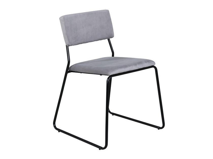 Cadeira Dallas 2613 (Cinzento claro + Preto)