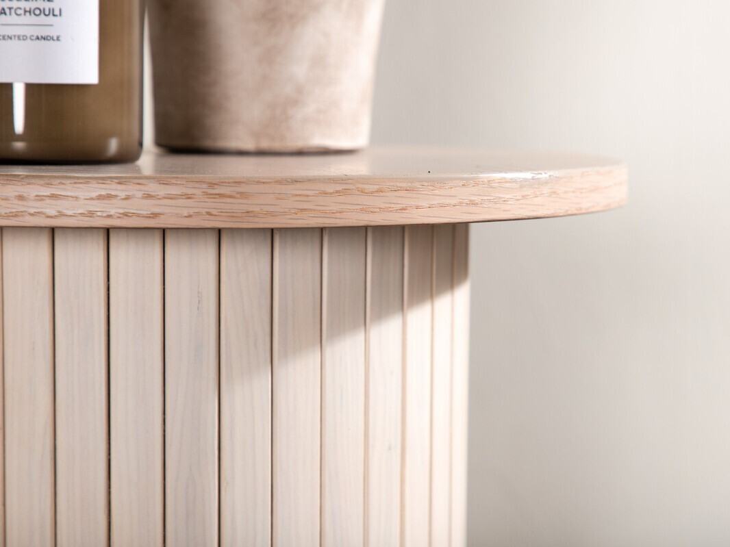 Mesa de apoio Dallas 3218 (Castanho claro)