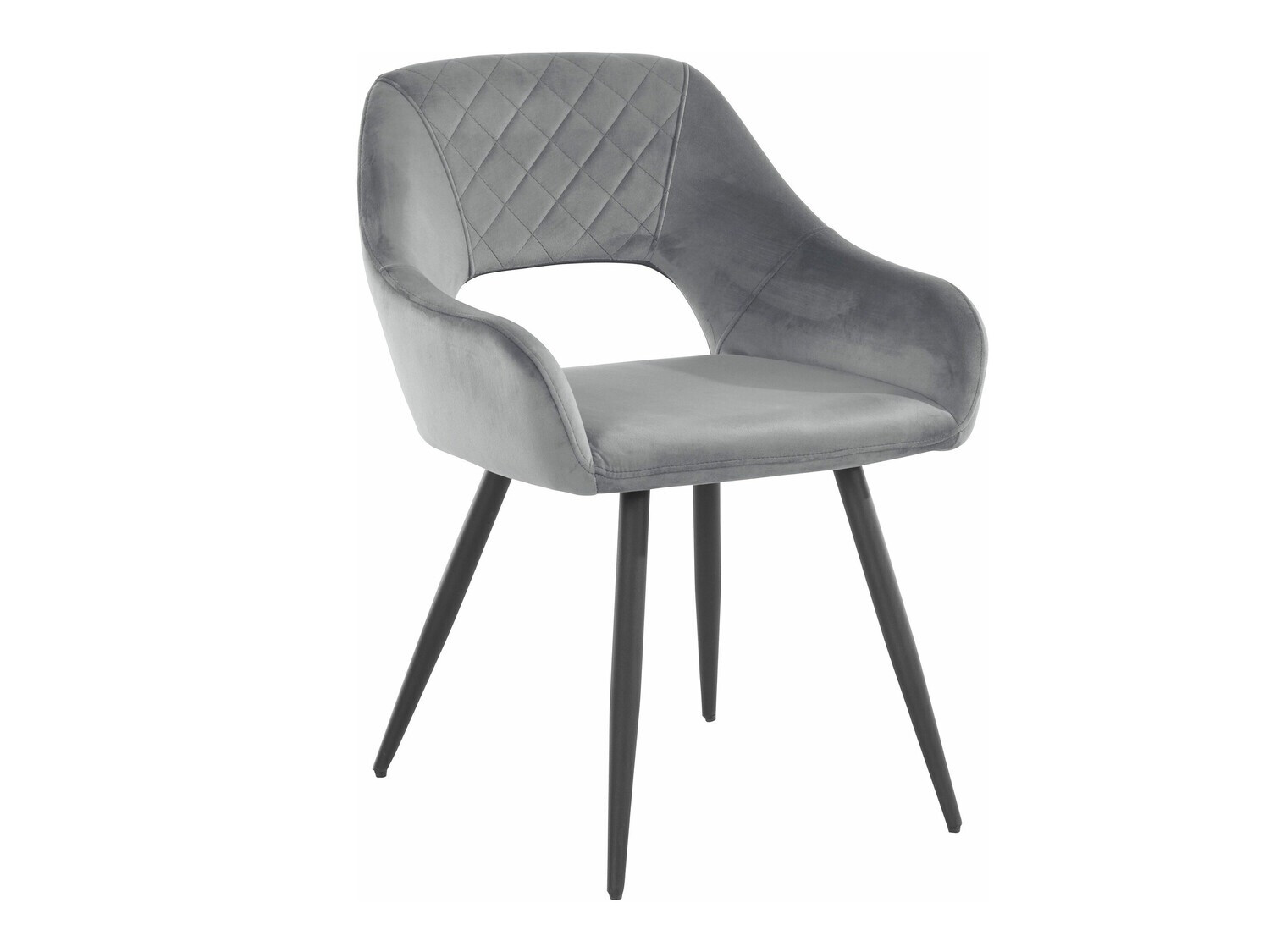 Conjunto de cadeiras Denton 778 (Preto + Cinzento)