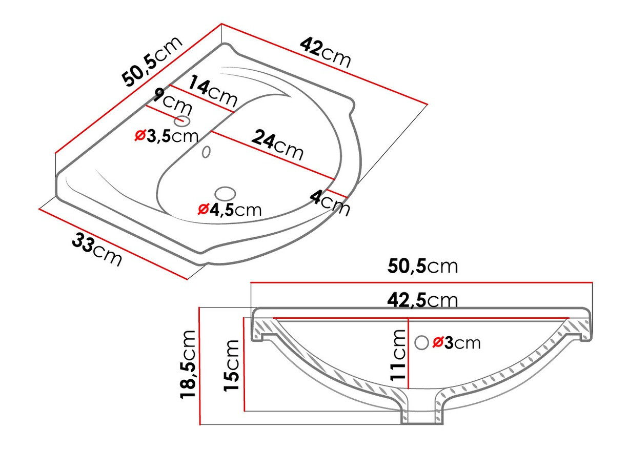 Conjunto para casa de banho Trenton 179