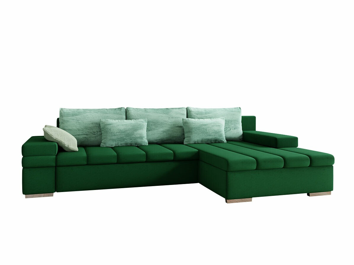 Sofá de canto Comfivo 169 (Otusso 11 + Sorriso 08 + Modello 03)