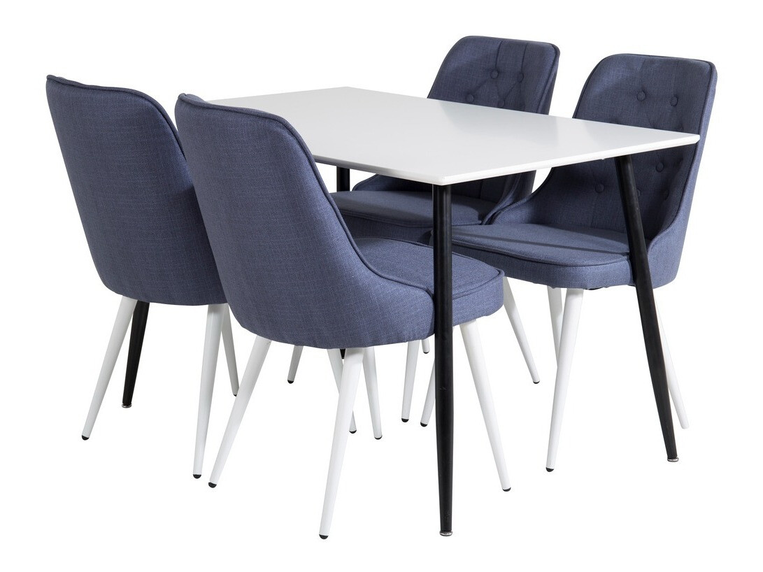 Conjunto para refeições Dallas 1668 (Azul + Branco)