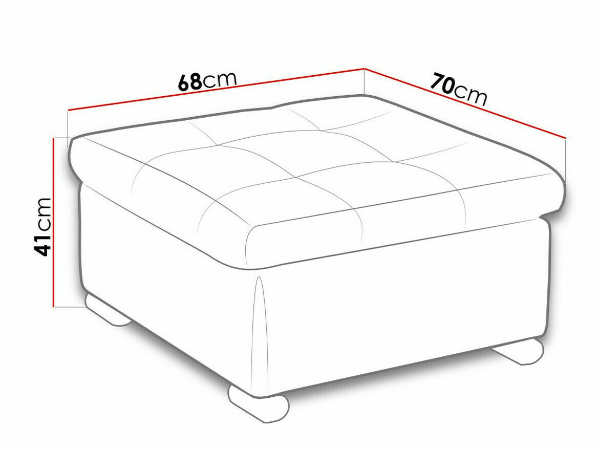 Pufe Comfivo 115 (Soft 017 + Lux 05)