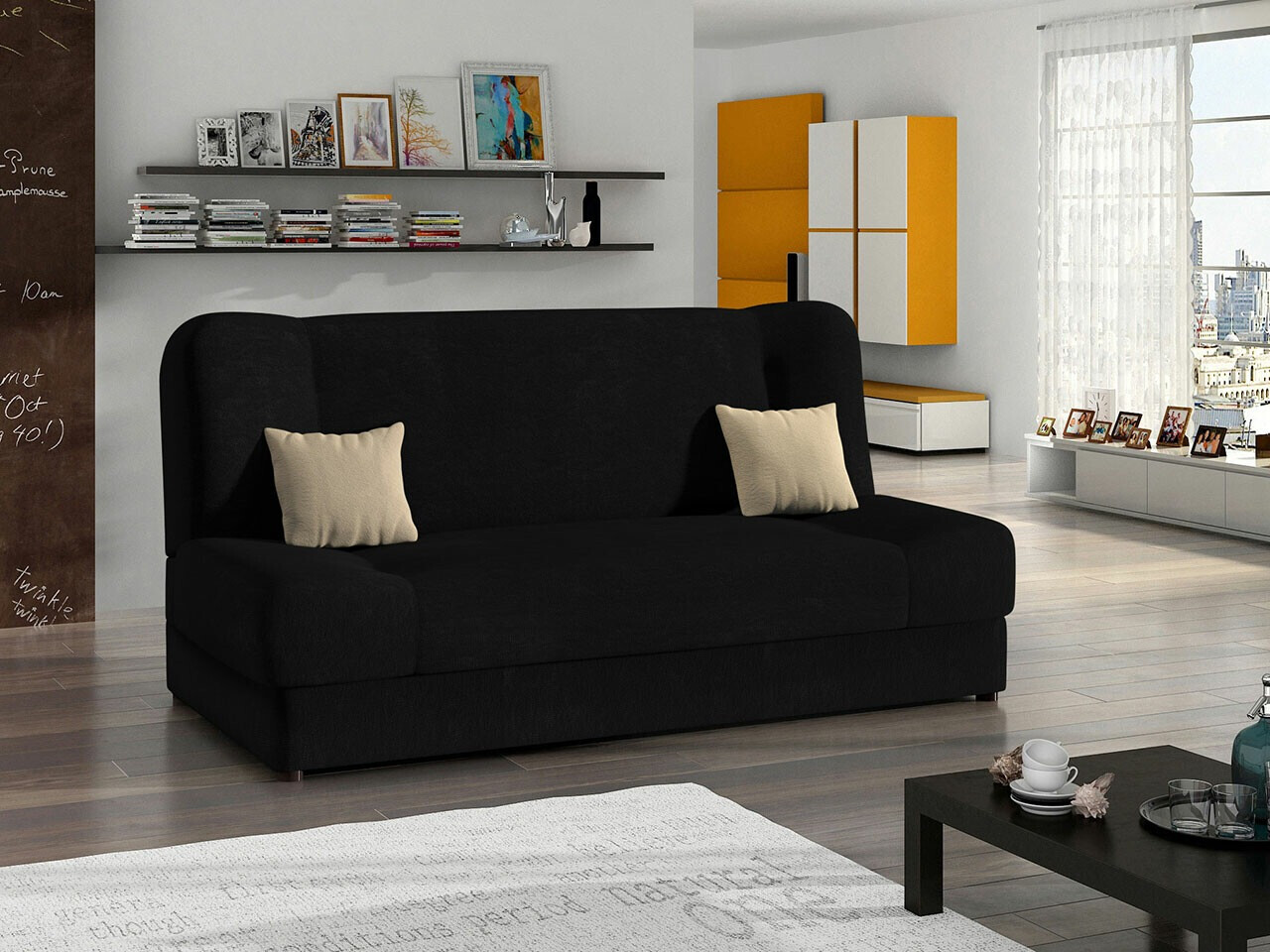 Sofá-cama Comfivo Cera I (Alova 04 + Alova 71)