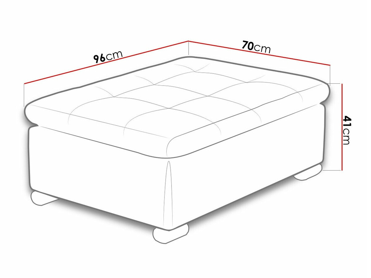 Banco estofado Comfivo 118 (Lux 06 + Lux 05)