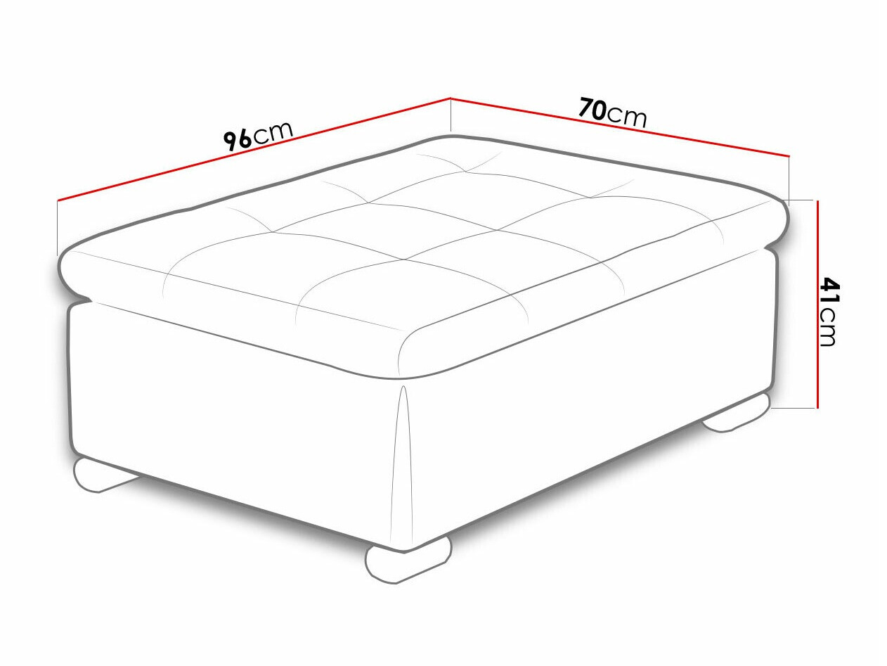 Banco estofado Comfivo 118 (Soft 017 + Lux 05)