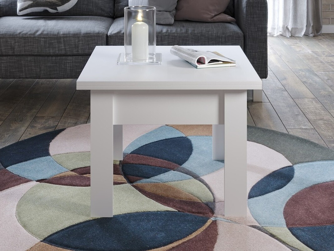 Mesa de centro extensível Indianapolis 101 (Branco)