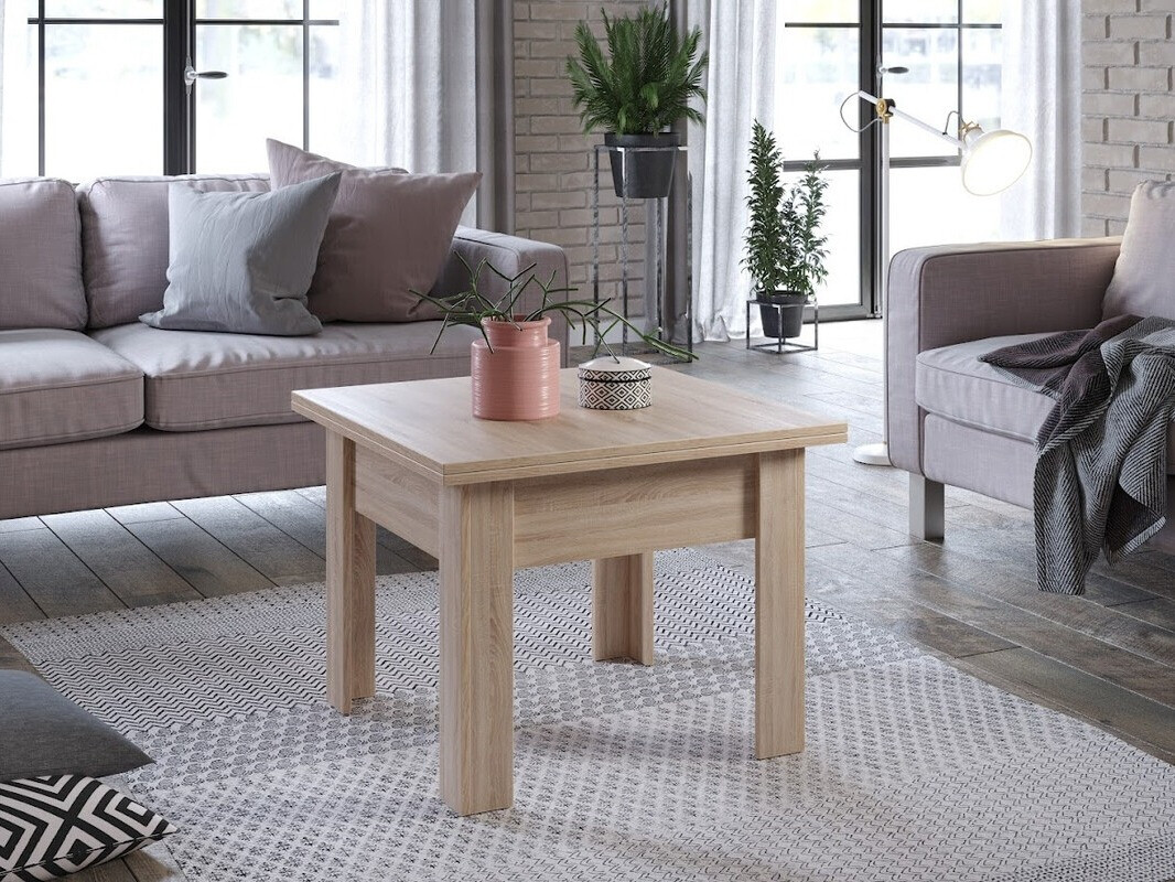 Mesa de centro extensível Indianapolis 101 (Carvalho claro)