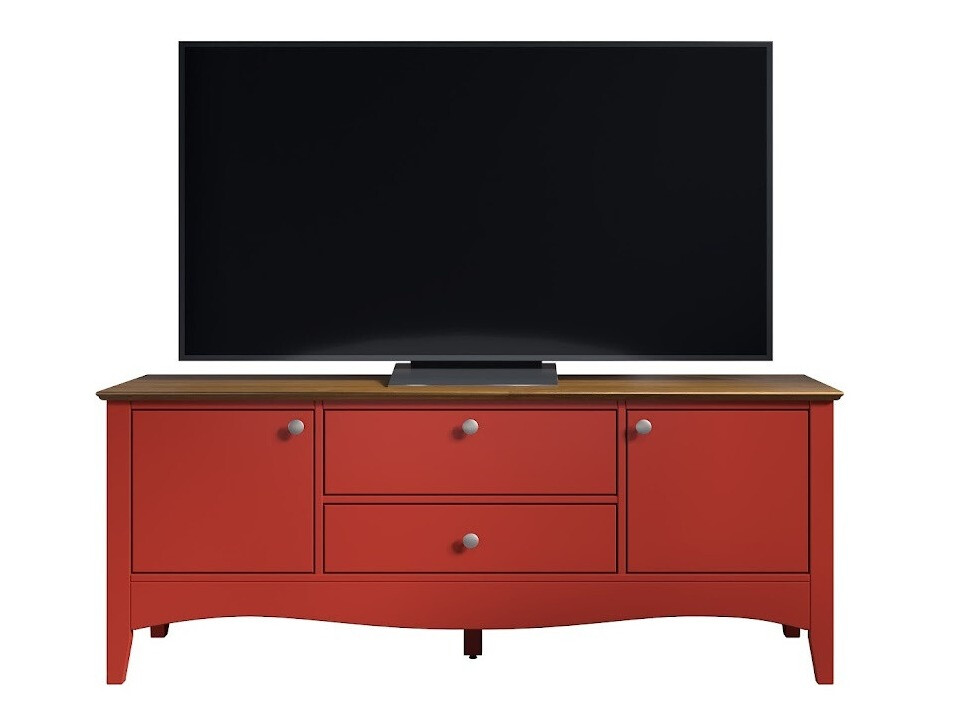 Móvel de TV Indianapolis 103 (Vermelho)