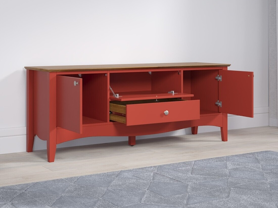 Móvel de TV Indianapolis 103 (Vermelho)