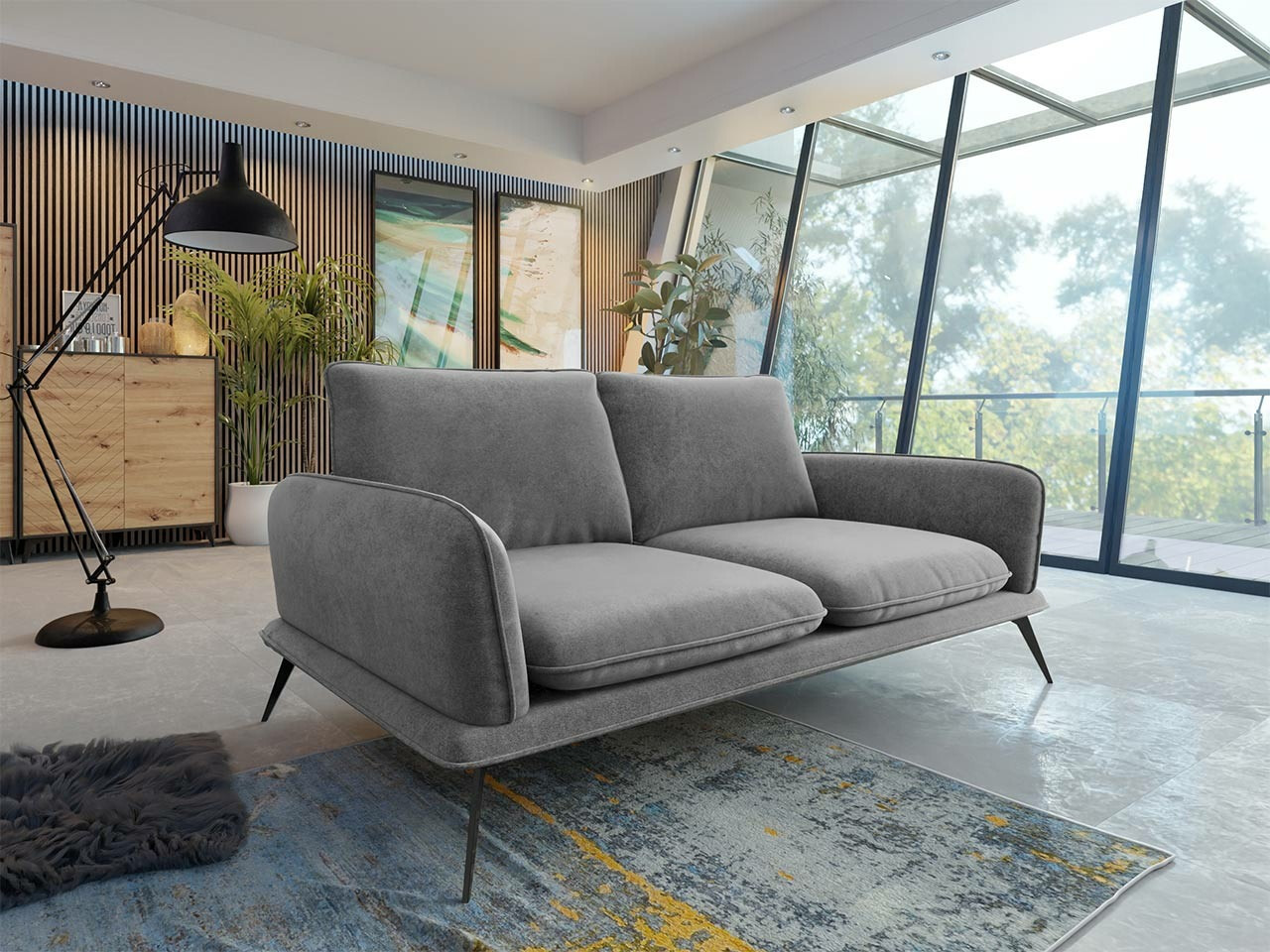 Sofá Evarveni 102 (Zetta 302)