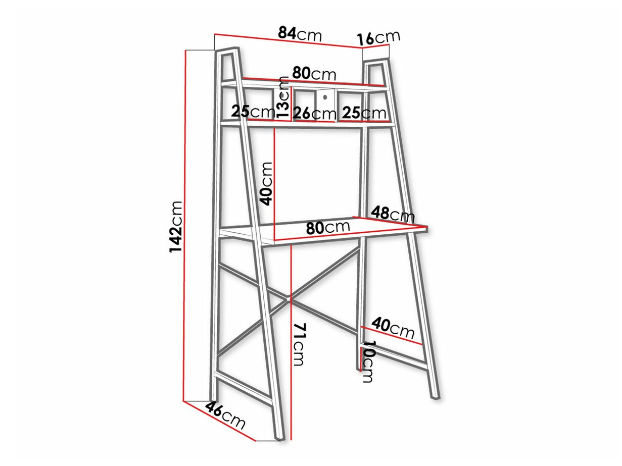 Mesa de escritório Richardson A102