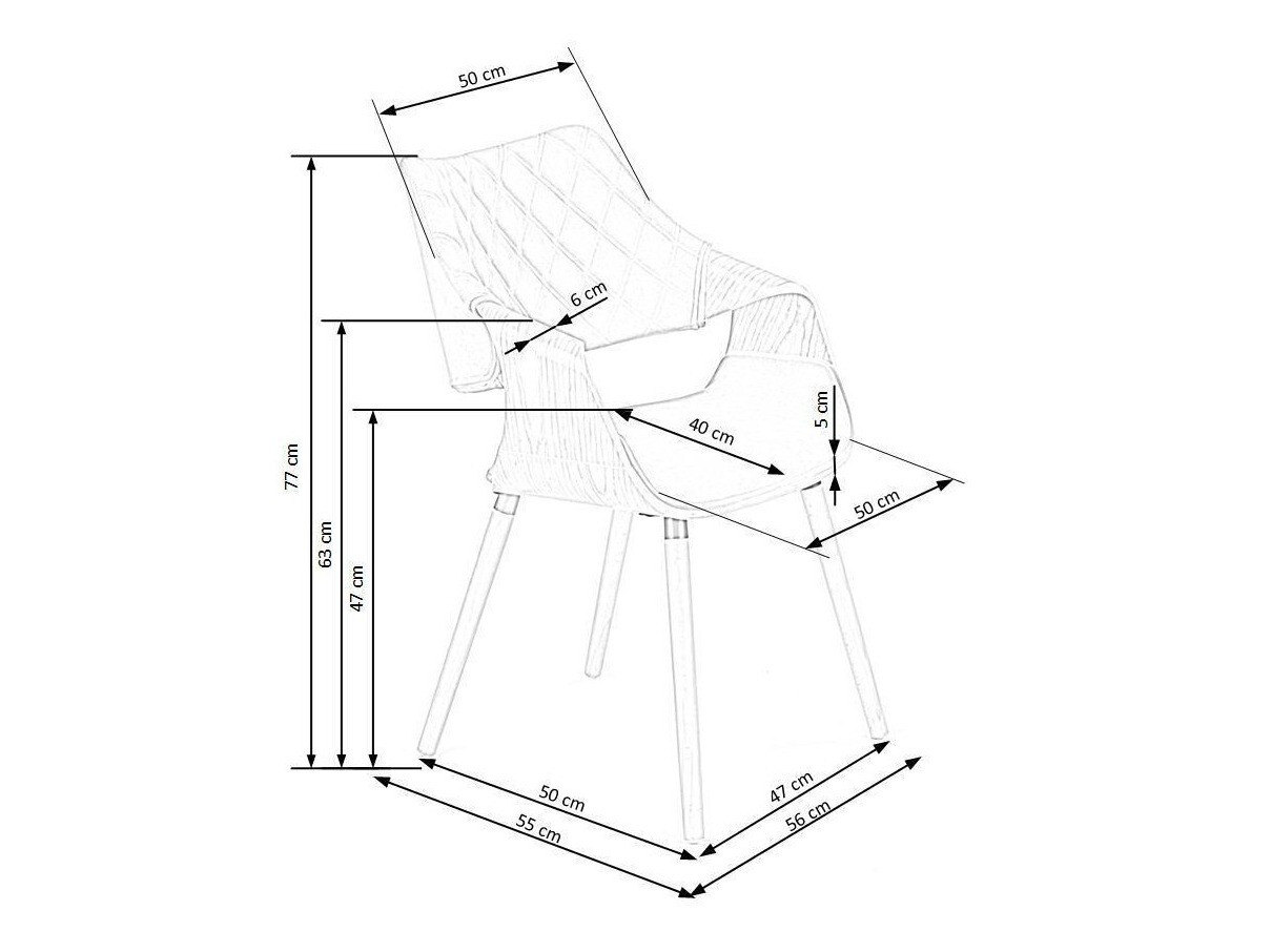 Conjunto para refeições Houston Lector I