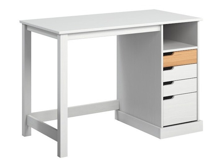 Conjunto de mobiliário Indianapolis C109 (Branco + Carvalho de mel)