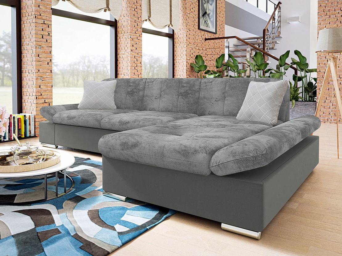 Sofá de canto Comfivo 219 (Otusso 23 + Sorriso 04 + Modello 02)