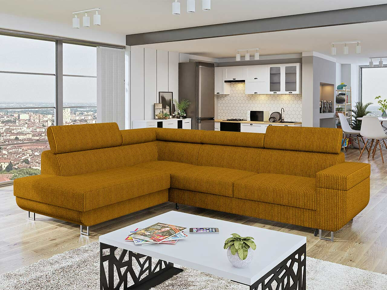 Sofá de canto Comfivo Liberta (Poso 01)