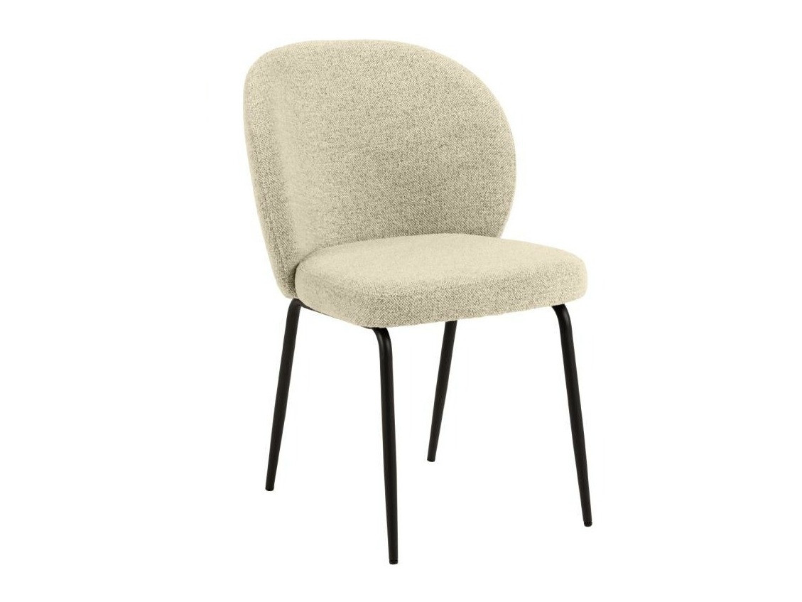 Cadeira Norsica 389 (Creme + Preto)